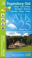 ATK25-J13 Regensburg-Süd (Amtliche Topographische Karte 1:25000) 1