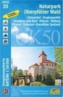 bokomslag UK50-20 Naturpark Oberpfälzer Wald