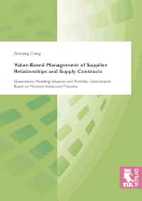 bokomslag Value-Based Management of Supplier