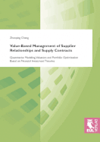 Value-Based Management of Supplier 1