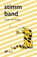 bokomslag stimmband. Lieder und Songs