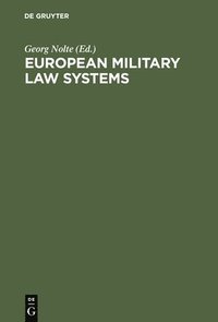 bokomslag European Military Law Systems