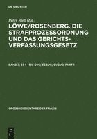 Reinhard Böttcher, Ottmar Breidling, Thomas Wickern, Ulrich Franke, Olaf Boll, Wolfgang Siolek - §§ 1 - 198 GVG; EGGVG; GVGVO, Inbunden