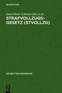 bokomslag Strafvollzugsgesetz (StVollzG)