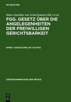 bokomslag Einleitung;  1-34 FGG