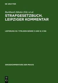 bokomslag Titeleien Bände 3 und 9; § 356