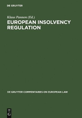 bokomslag European Insolvency Regulation