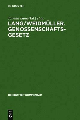 Hans-Jürgen Schaffland, Daniela Cario, Hans-Jürgen Schaffland, Daniela Cario, Günther Schulte - Lang/Weidmüller. Genossenschaftsgesetz, Inbunden
