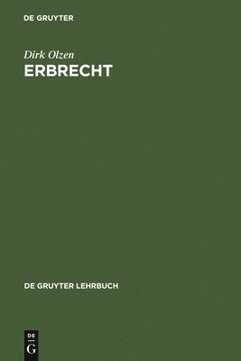 bokomslag Erbrecht