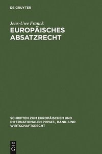 bokomslag Europisches Absatzrecht