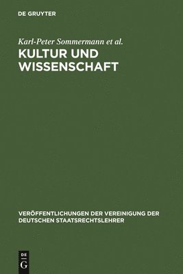 bokomslag Kultur und Wissenschaft