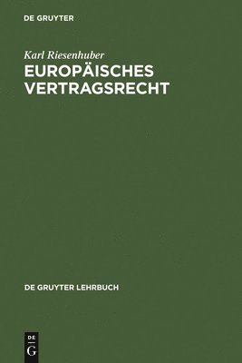 bokomslag Europäisches Vertragsrecht