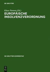 bokomslag Europäische Insolvenzverordnung