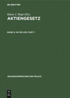 Herbert Brönner, Herbert Wiedemann, Kaspar Frey, Heribert Hirte - §§ 150-220, Inbunden