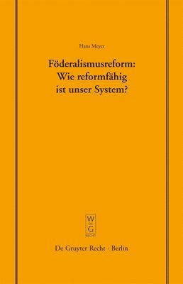 Fderalismusreform 1