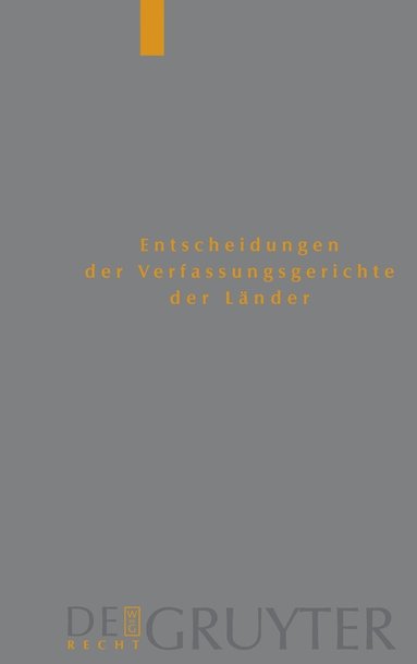 bokomslag Baden-Wurttemberg, Berlin, Brandenburg, Bremen, Hamburg, Hessen, Mecklenburg-Vorpommern, Niedersachsen, Saarland, Sachsen, Sachsen-Anhalt, Thuringen