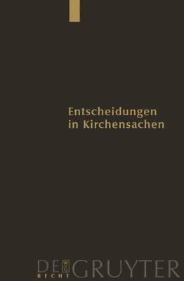 Entscheidungen in Kirchensachen seit 1946, Band 47, 1.1.-31.12.2005 1