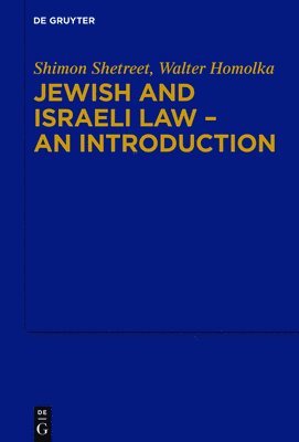 bokomslag Jewish and Israeli Law - An Introduction