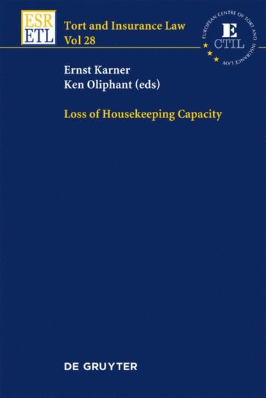 bokomslag Loss of Housekeeping Capacity