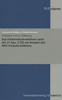 bokomslag OsnabrA"cker BeitrAge zur Parteienforschung.