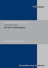 40 Jahre Parteiengesetz 1