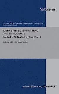 bokomslag Freiheit - Sicherheit - (Straf)Recht