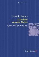 bokomslag Schreiben Aus Dem Nichts: Gegenwartsliteratur Und Mathematik - Das Ouvroir de Littérature Potentielle