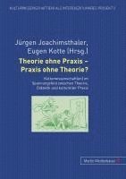 bokomslag Theorie Ohne Praxis - Praxis Ohne Theorie?