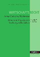 Christina Nottmeier - Boerseneinfuehrung Von Tochtergesellschaften, Häftad