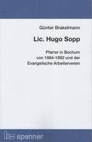 bokomslag Lic. Hugo Sopp.