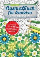 bokomslag Ausmalbuch für Senioren. Motive aus dem Garten.