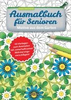 Ausmalbuch für Senioren. Motive aus dem Garten. 1