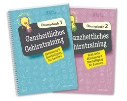 bokomslag Ganzheitliches Gehirntraining Übungsbücher 1+2 im Set