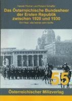 bokomslag Das Österreichische Bundesheer der Ersten Republik zwischen 1920 und 1930