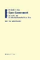 bokomslag Open Government aus rechts- und verwaltungswissenschaftlicher Sicht