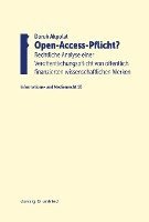 bokomslag Open-Access-Pflicht?