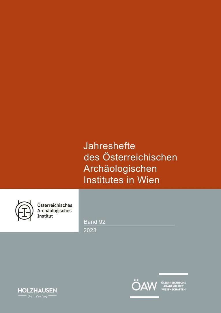 Henner von Hesberg - Jahreshefte des Österreichischen Archäologischen Institutes in Wien, Inbunden