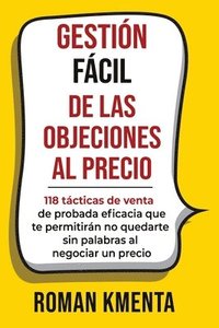 bokomslag Gestion facil de las objeciones al precio