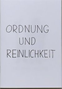 bokomslag Ordnung und Reinlichkeit