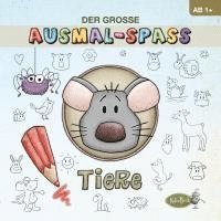 bokomslag Der große Ausmal-Spaß (Tiere)