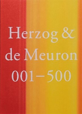 bokomslag Herzog & de Meuron 001 - 500