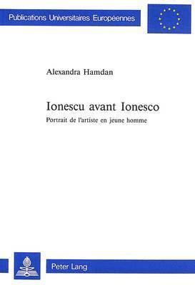 bokomslag Ionescu Avant Ionesco