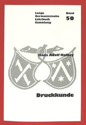 Hans A Halbey - Druckkunde, Häftad