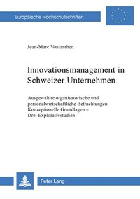 bokomslag Innovationsmanagement in Schweizer Unternehmen