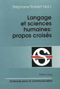 bokomslag Langage Et Sciences Humaines: Propos Croiss