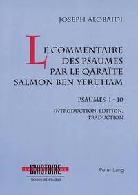 bokomslag Le Commentaire Des Psaumes Par Le Qarate Salmon Ben Yeruham