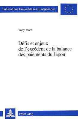 Dfis Et Enjeux de l'Excdent de la Balance Des Paiements Du Japon 1