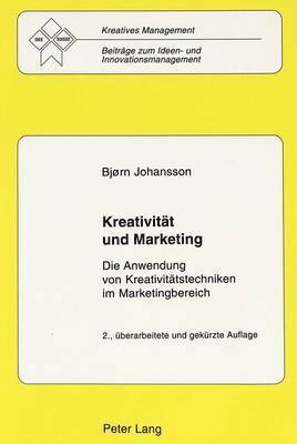 bokomslag Kreativitaet Und Marketing