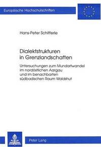 bokomslag Dialektstrukturen in Grenzlandschaften