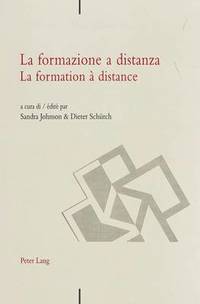 bokomslag La Formazione a Distanza- La Formation  Distance